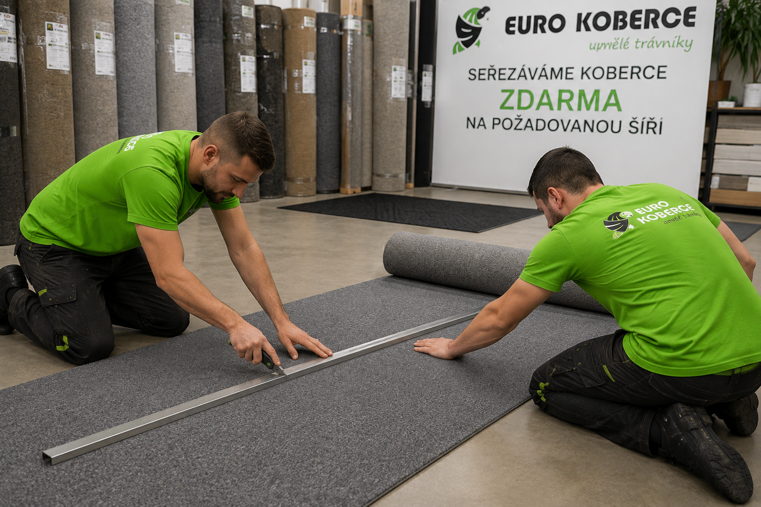 seříznutí koberce zdarma